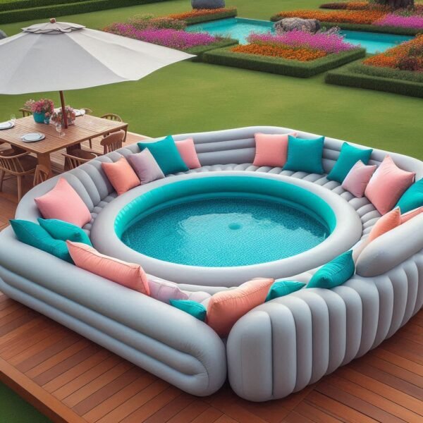 Giant Inflatable Sofa Pools