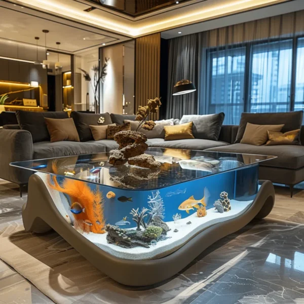 Aquarium Center Tables