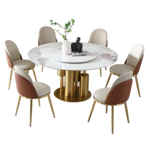 Modern Marble Dining Table With Chairs